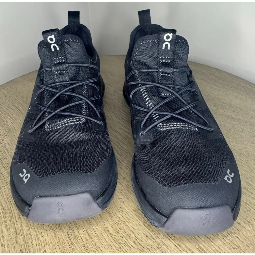 On Cloud Kids Clouldleap Black Sneakers sz 1